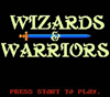 Wizards & Warriors