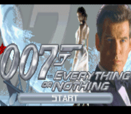 007 Everything or Nothing GBA Screenshot Screenshot 1