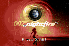 007 Nightfire Gameboy Advance Screenshot 1