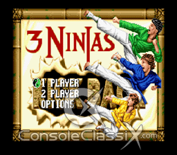 3 Ninjas Kick Back Genesis Screenshot 1