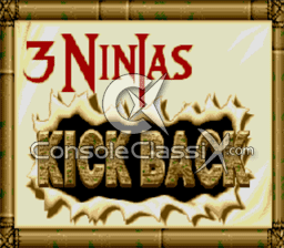 3 Ninjas Kick Back SNES Screenshot 1