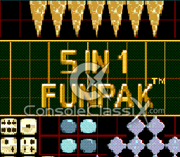 5 in One Fun Pak Gamegear Screenshot 1
