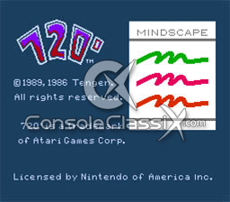 720 Degrees NES Screenshot Screenshot 1