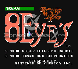 8 Eyes NES Screenshot Screenshot 1
