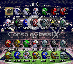 ABC Monday Night Football SNES Screenshot 3