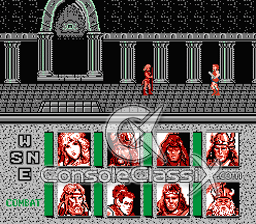 AD&D Heroes of the Lance NES Screenshot 3