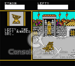 AD&D Hillsfar NES Screenshot 2
