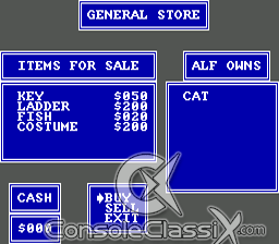 ALF Master System Screenshot Screenshot 4