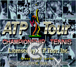 ATP Tour Championship Tennis Genesis Screenshot 1