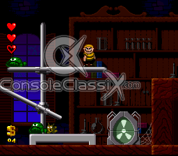 Addams Family: Pugsley's Scavenger Hunt SNES Screenshot 3
