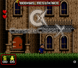 Addams Family SNES Screenshot 2