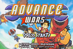 Advance Wars screen shot 1 1