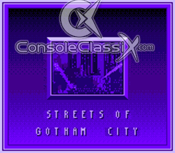 Adventures of Batman and Robin Gamegear Screenshot 2
