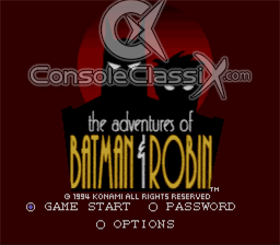 Adventures of Batman and Robin Super Nintendo Screenshot 1