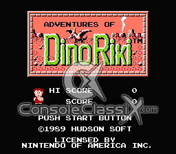 Adventures of Dino Riki Screenshot 1