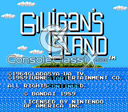 Adventures of Gilligan's Island NES Screenshot 1