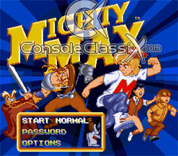 Adventures of Mighty Max SNES Screenshot Screenshot 1