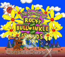 Adventures of Rocky and Bullwinkle and Friends Genesis Screenshot 1