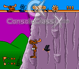 Adventures of Rocky and Bullwinkle and Friends Genesis Screenshot 2
