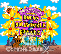 Adventures of Rocky and Bullwinkle and Friends SNES Screenshot 1