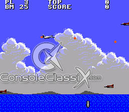 Aerial Assault Master System Screenshot 2