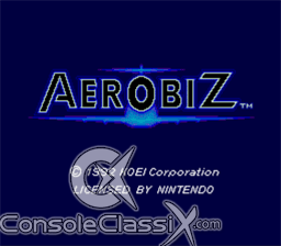 Aerobiz Super Nintendo Screenshot 1
