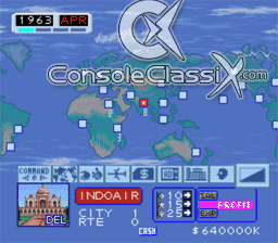Aerobiz SNES Screenshot Screenshot 4