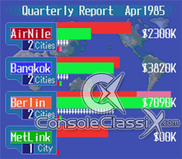 Aerobiz Supersonic SNES Screenshot 4