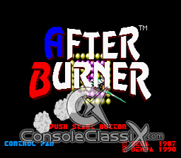 After Burner 2 Sega Genesis Screenshot 1