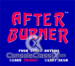 After Burner NES Screenshot 1