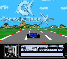 Al Unser Jr. Turbo Racing NES Screenshot 2