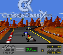 Al Unser Jr.'s Road to the Top SNES Screenshot 2