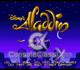 Aladdin Genesis Screenshot Screenshot 1
