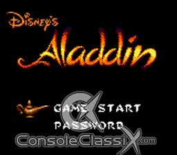 Aladdin Gamegear Screenshot Screenshot 1