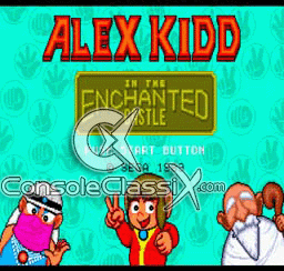 Alex Kidd in The Enchanted Castle Sega Genesis Screenshot 1