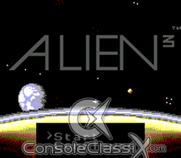Alien 3 Sega GameGear Screenshot 1