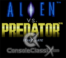 Alien Vs. Predator SNES Screenshot Screenshot 1