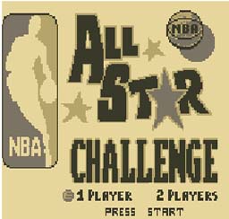 NBA All Star Challenge GB Screenshot 1