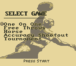 NBA All Star Challenge GB Screenshot 2