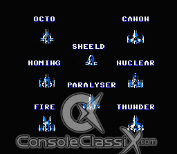Alpha Mission NES Screenshot 3