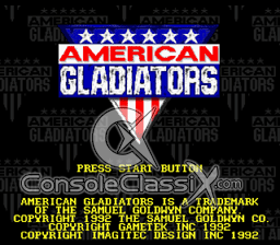American Gladiators Sega Genesis Screenshot 1