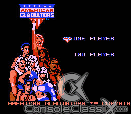 American Gladiators NES Screenshot 1