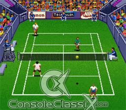 Andre Agassi Tennis SNES Screenshot 4