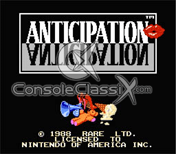 Anticipation NES Screenshot Screenshot 1