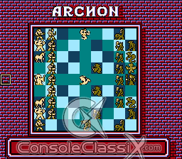 Archon NES Screenshot 2