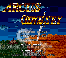 Arcus Odyssey Genesis Screenshot 1