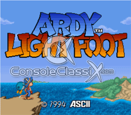 Ardy Light Foot SNES Screenshot 1