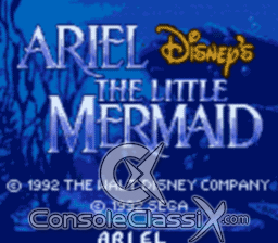 Ariel The Little Mermaid Gamegear Screenshot Screenshot 1