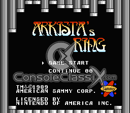 Arkista's Ring NES Screenshot 1