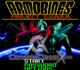 Armorines Project S.W.A.R.M. Gameboy/Gameboy Color Screenshot 1